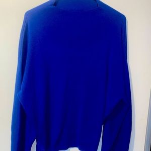 Medium H&M royal blue long sleeved sweater